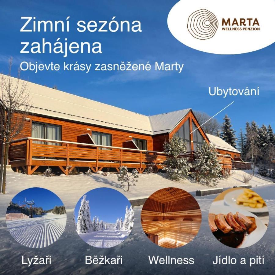 Wellness Penzion Marta Hotel Kuklík Eksteriør billede